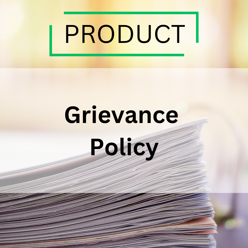 Grievance Policy